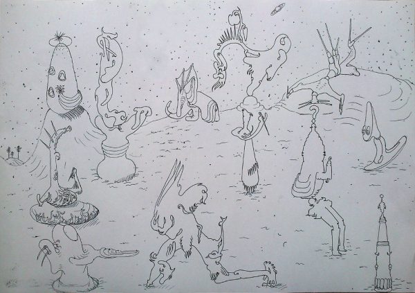 bschambers_drawings_misc_field_pen_on_paper_2013